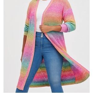 Torrid Size 1 rainbow duster